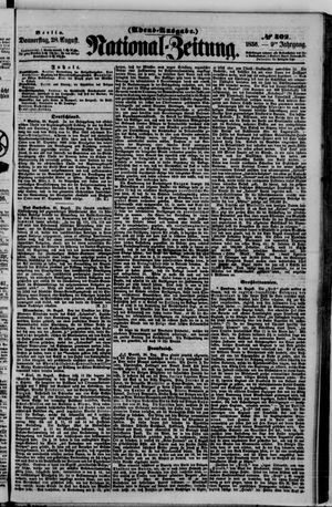 National-Zeitung vom 28.08.1856