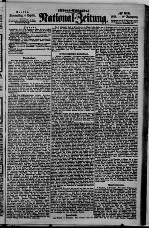 National-Zeitung vom 04.09.1856