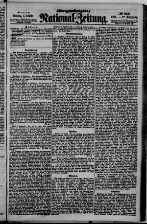 National-Zeitung vom 05.09.1856