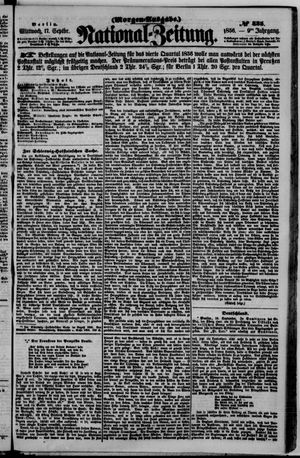 National-Zeitung vom 17.09.1856