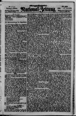 National-Zeitung vom 03.10.1856