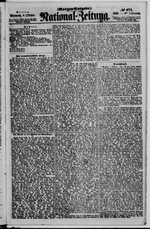 National-Zeitung vom 08.10.1856