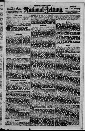National-Zeitung vom 08.10.1856