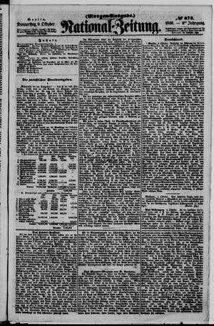 National-Zeitung vom 09.10.1856