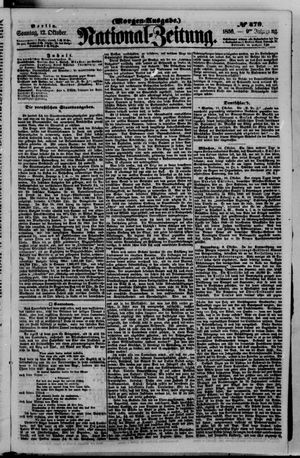 National-Zeitung vom 12.10.1856