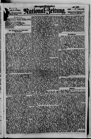 National-Zeitung vom 15.10.1856