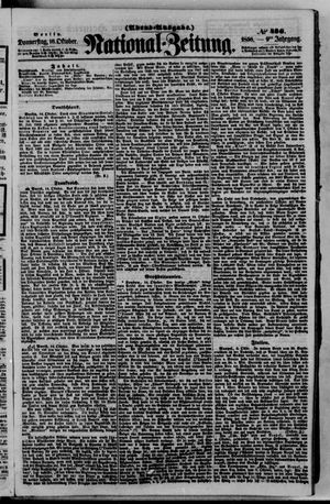 Nationalzeitung vom 16.10.1856