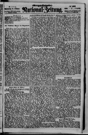 Nationalzeitung vom 22.10.1856