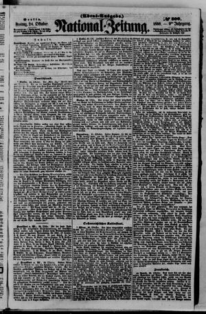 Nationalzeitung vom 24.10.1856