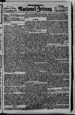 National-Zeitung vom 27.10.1856