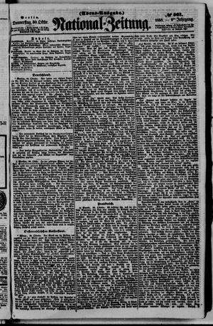 National-Zeitung on Oct 30, 1856