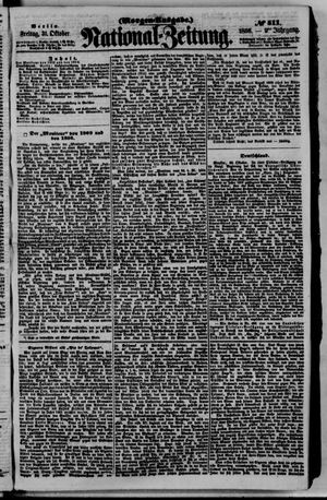 Nationalzeitung vom 31.10.1856