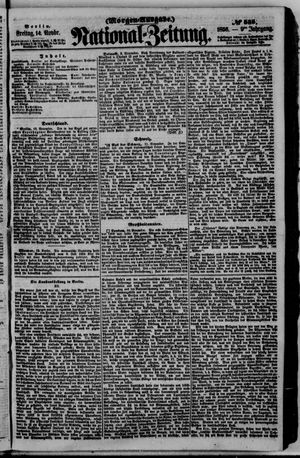 National-Zeitung vom 14.11.1856