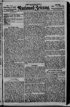 National-Zeitung on Nov 20, 1856