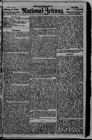 Nationalzeitung vom 24.11.1856