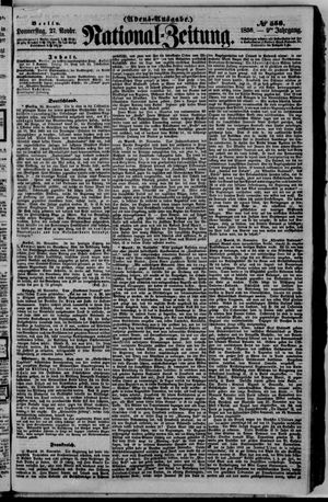 Nationalzeitung vom 27.11.1856