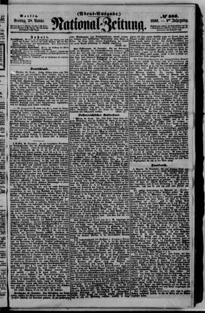 Nationalzeitung vom 28.11.1856