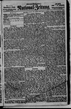 Nationalzeitung vom 06.12.1856