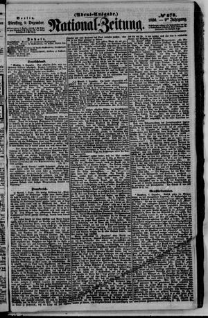 Nationalzeitung vom 09.12.1856