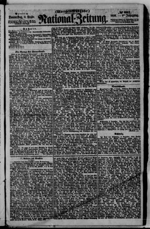 Nationalzeitung vom 11.12.1856