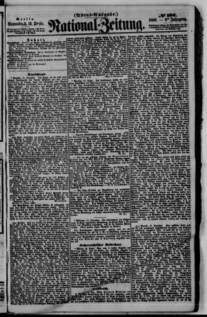 Nationalzeitung vom 13.12.1856