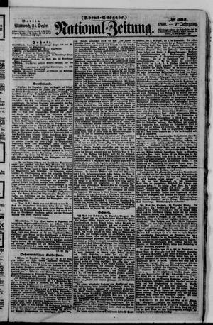 National-Zeitung vom 24.12.1856