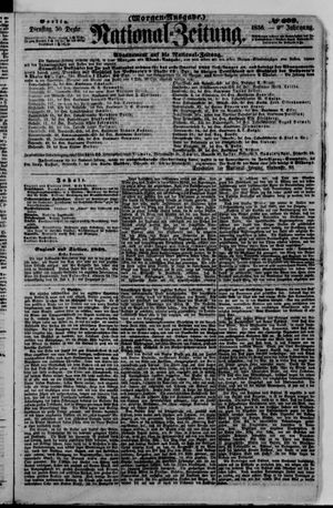 National-Zeitung vom 30.12.1856
