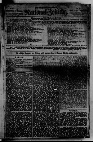 Nationalzeitung vom 01.01.1857