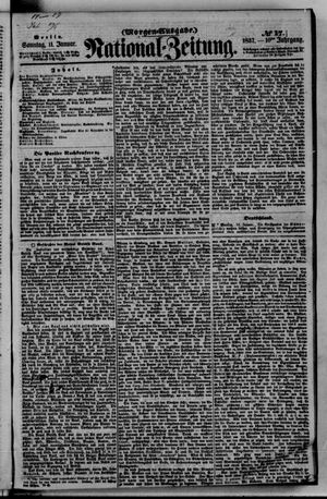 Nationalzeitung vom 11.01.1857