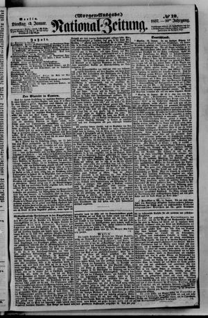Nationalzeitung vom 13.01.1857