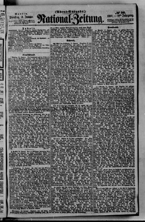 Nationalzeitung vom 13.01.1857