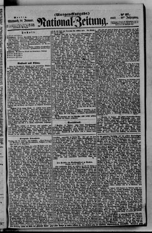 Nationalzeitung vom 14.01.1857