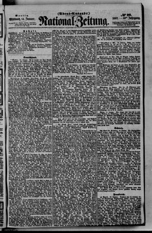 National-Zeitung vom 14.01.1857