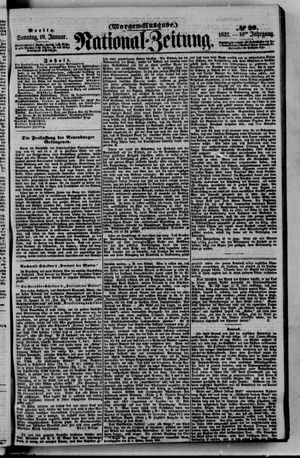 Nationalzeitung vom 18.01.1857