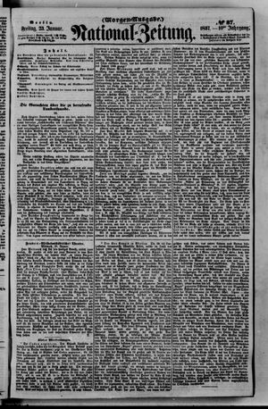Nationalzeitung vom 23.01.1857