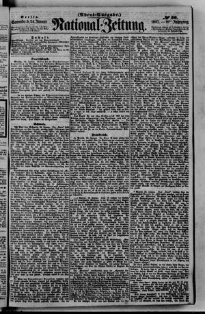 Nationalzeitung vom 24.01.1857