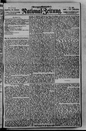 Nationalzeitung vom 25.01.1857