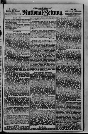 Nationalzeitung vom 26.01.1857