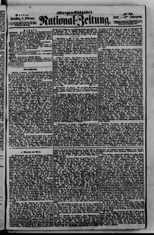 Nationalzeitung vom 03.02.1857