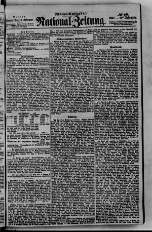 Nationalzeitung vom 05.02.1857