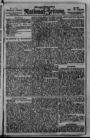 Nationalzeitung vom 07.02.1857