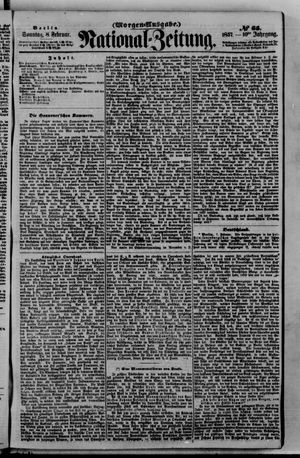 Nationalzeitung vom 08.02.1857