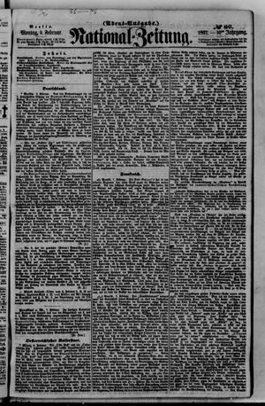Nationalzeitung vom 09.02.1857
