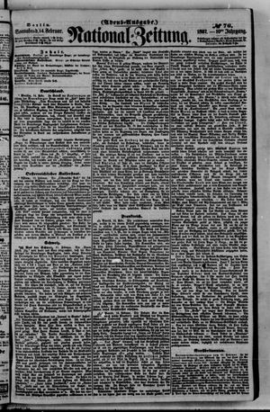 National-Zeitung on Feb 14, 1857