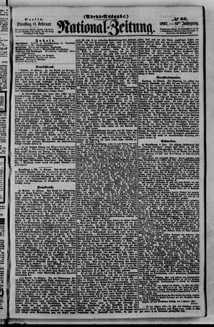 Nationalzeitung vom 17.02.1857
