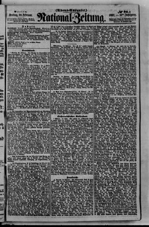 Nationalzeitung vom 20.02.1857