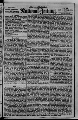 Nationalzeitung vom 24.02.1857