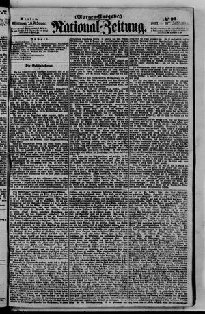 Nationalzeitung vom 25.02.1857