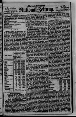 Nationalzeitung vom 27.02.1857