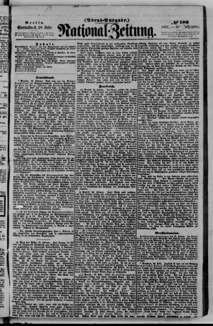 Nationalzeitung vom 28.02.1857
